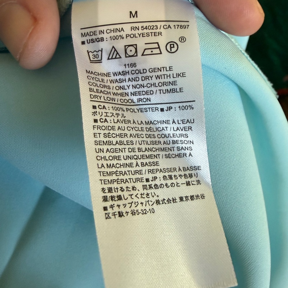 Banana Republic Soft Blue Shirt Dress - Picture 5 of 5